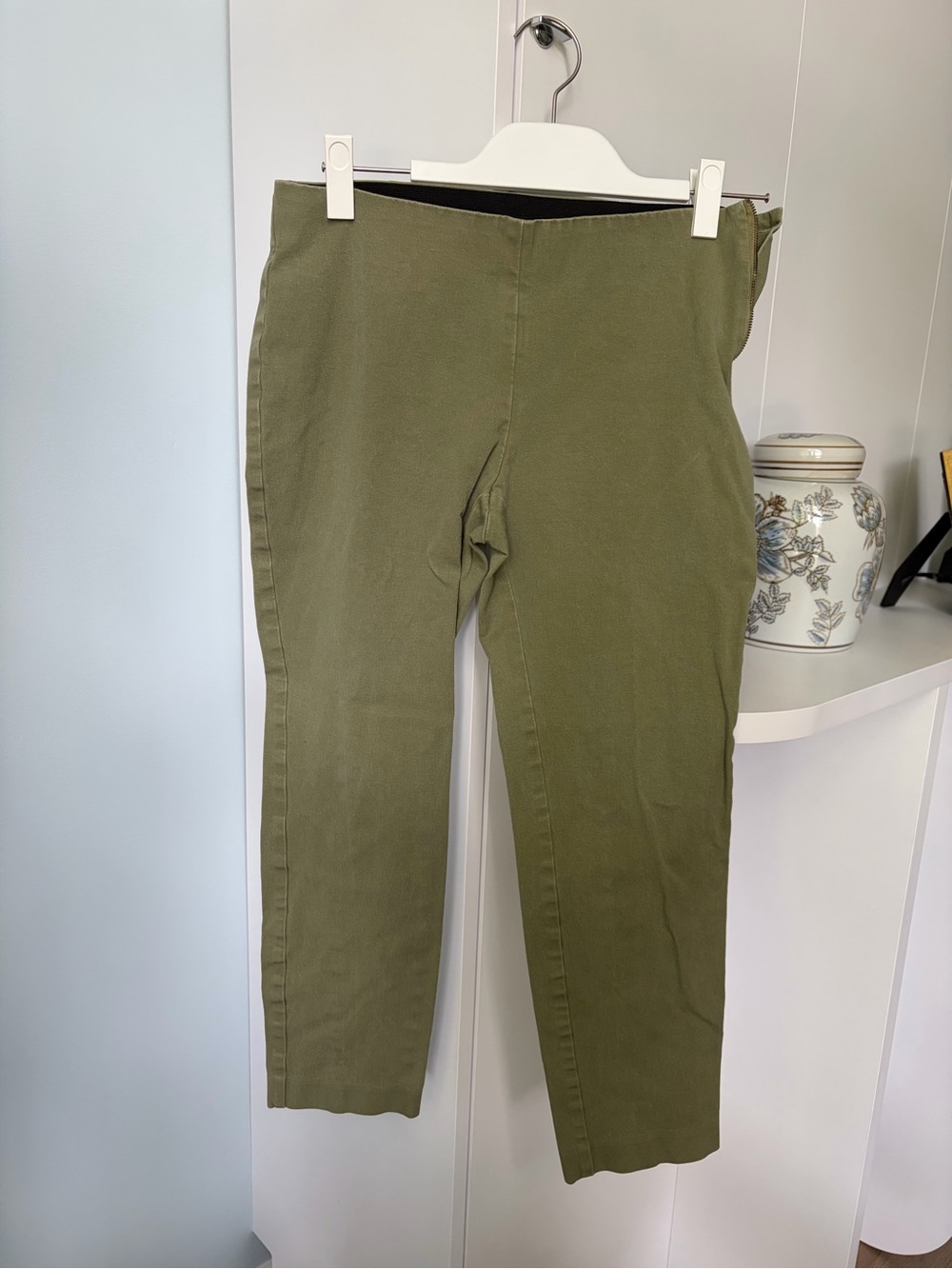 Olive Green Skinny Pants